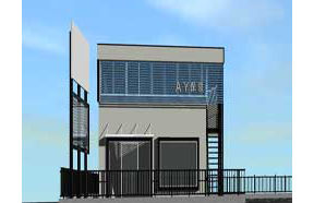 某保険会社代理店　イメージパース計画